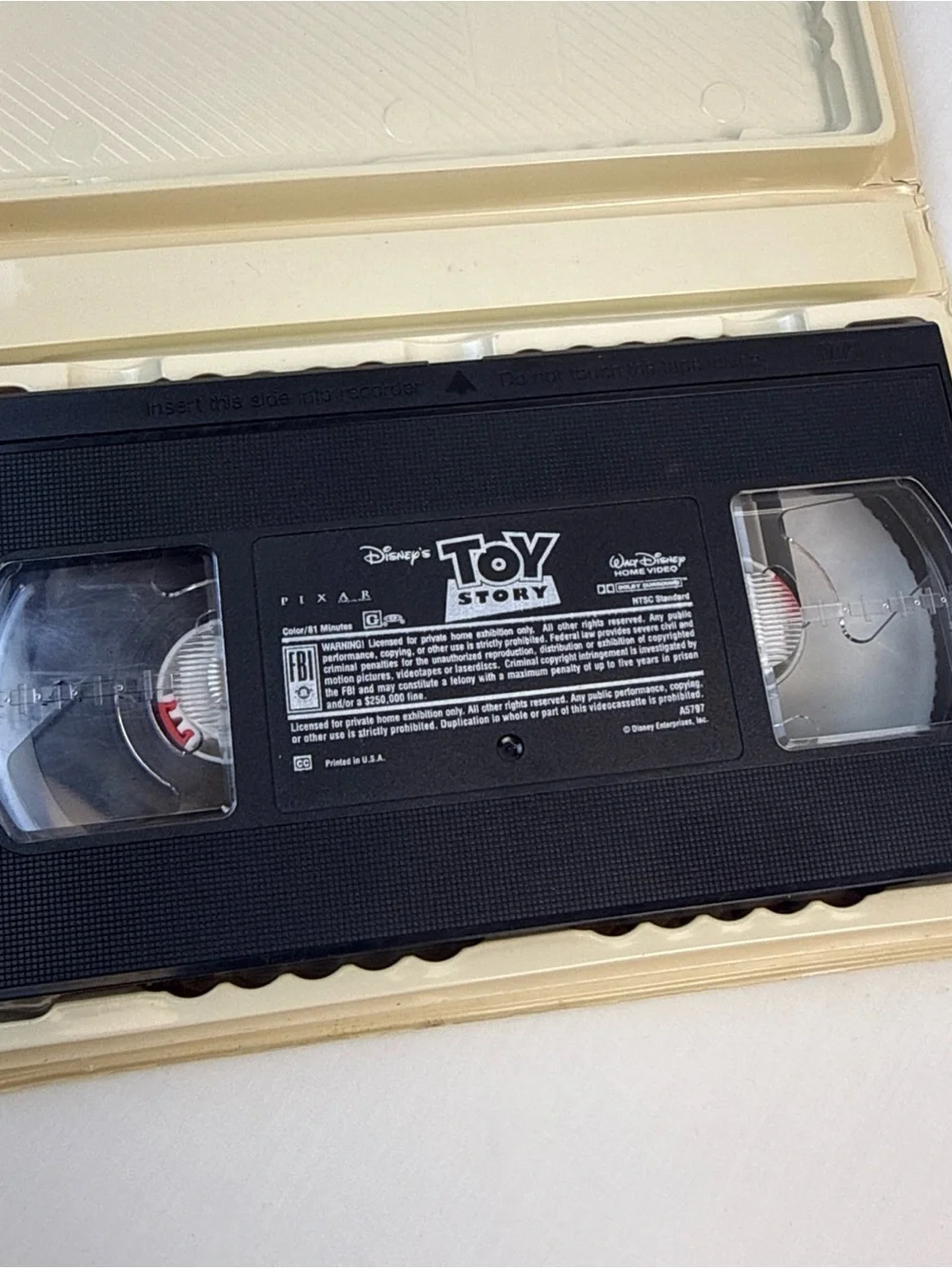 Disney Toy Story en Español Rare VHS